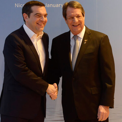 Αλέξης Τσίπρας - Νίκος Αναστασιάδης