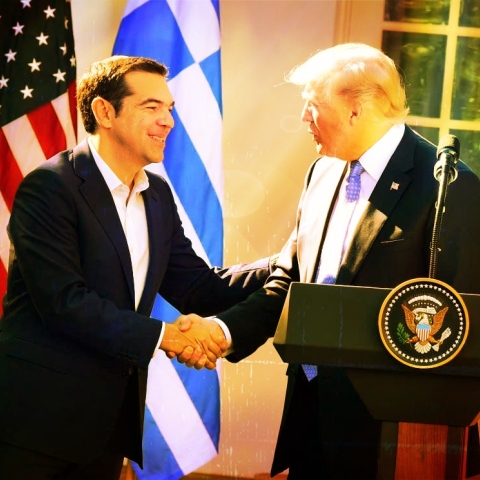 Αλέξης Τσίπρας - Ντόναλντ Τραμπ