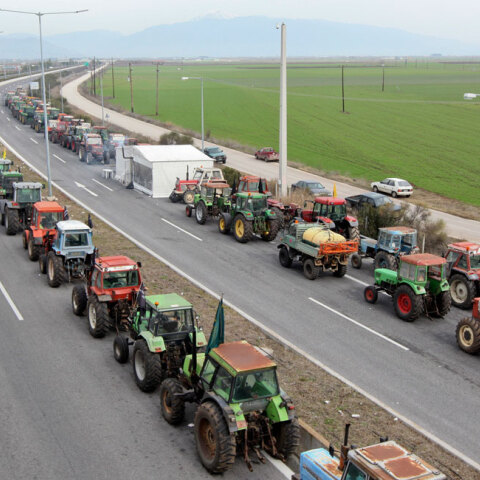 Αγροτικό μπλόκο στη Νίκαια