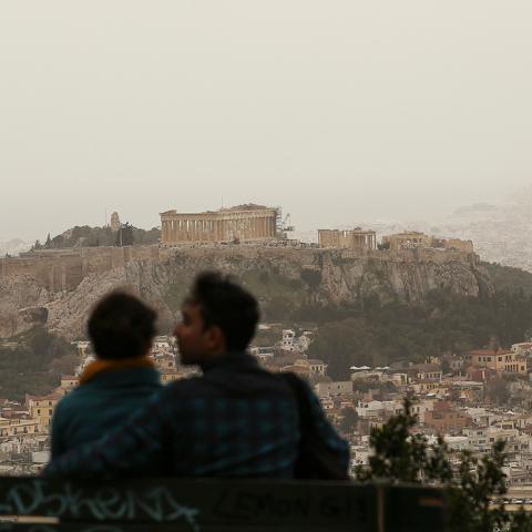 Αθήνα, αφρικανική σκόνη