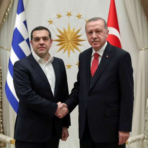 ΑΛΕΞΗΣ ΤΣΙΠΡΑΣ, ΡΕΤΖΕΠ ΤΑΓΙΣΤΏ ΕΡΝΤΟΓΑΝ, © ΜΕΧΜΕΤ ΣΙΡΙΝ ΤΟΠΑΛΟΓΛΟΥ / INTIME NEWS