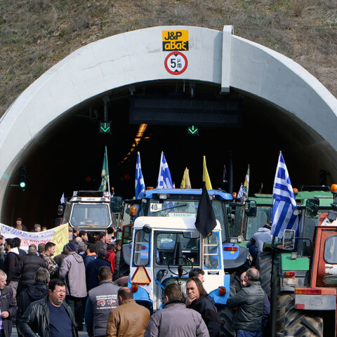 Κινητοποιήσεις αγροτών, Τέμπτη