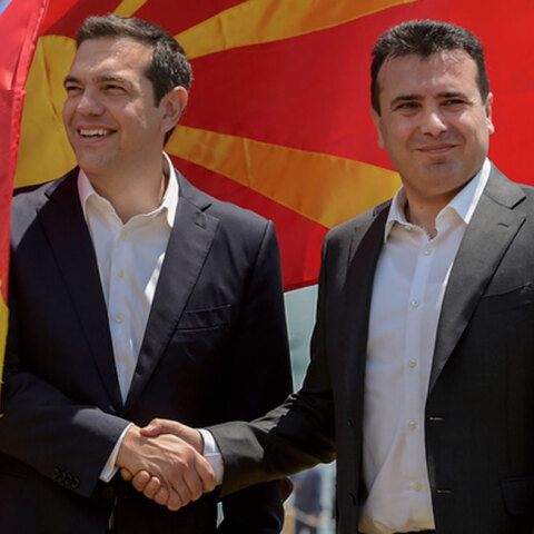 Αλέξης Τσίπρας-Ζόραν Ζάεφ 