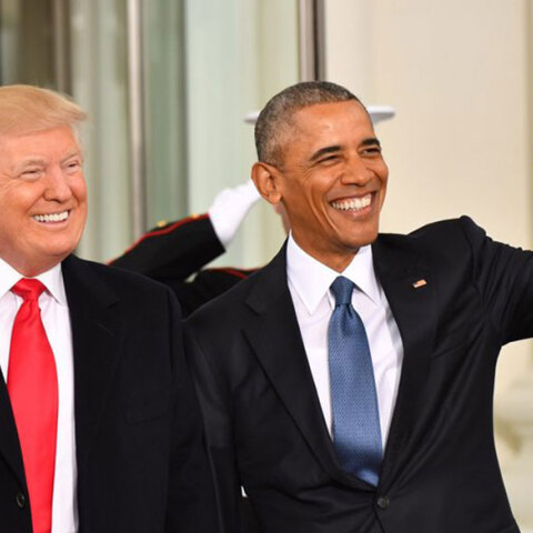 Ντόναλντ Τραμπ, Μπαράκ Ομπάμα