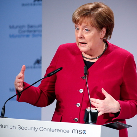 ANΓΚΕΛΑ ΜΕΡΚΕΛ © EPA/RONALD WITTEK 