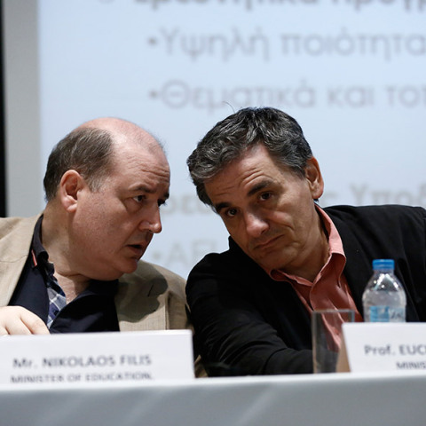 Νίκος Φίλης - Ευκλείδης Τσακαλώτος