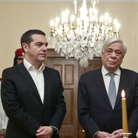 Αλέξης Τσίπρας - Προκόπης Παυλόπουλος