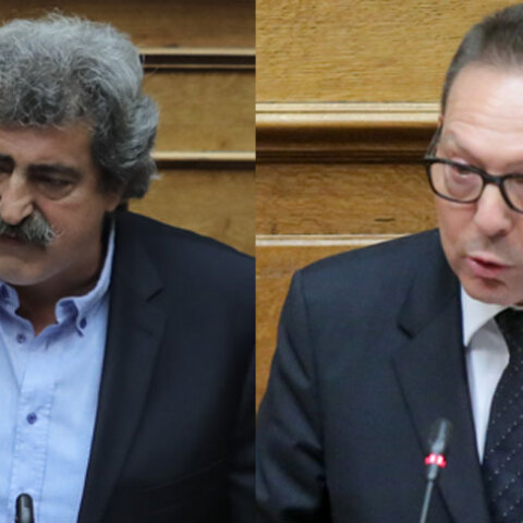 Παύλος Πολάκης - Γιάννης Στουρνάρας / © INTIME NEWS 