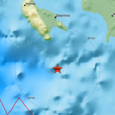 Το επίκεντρο του σεισμού