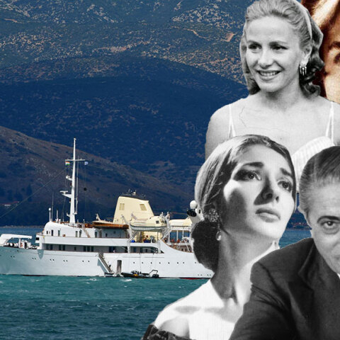 Θαλαμηγός Χριστίνα - Αριστοτέλης Ωνάσης - Τζάκι Κένεντι - Μαρία Κάλλας - Τίνα Λιβανού