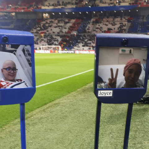 Είδαν το ματς μέσω... ρομπότ