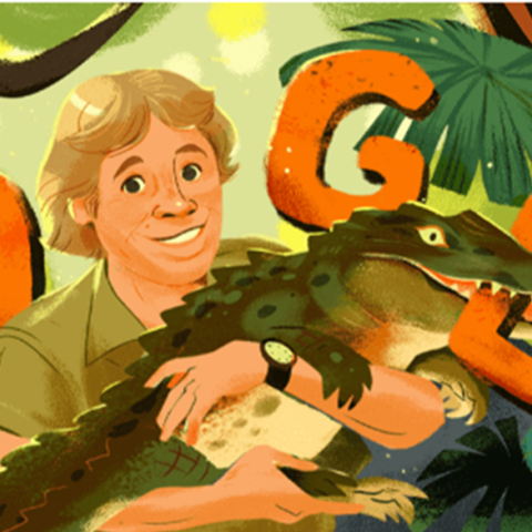 «Κροκοδειλάκιας» doodle