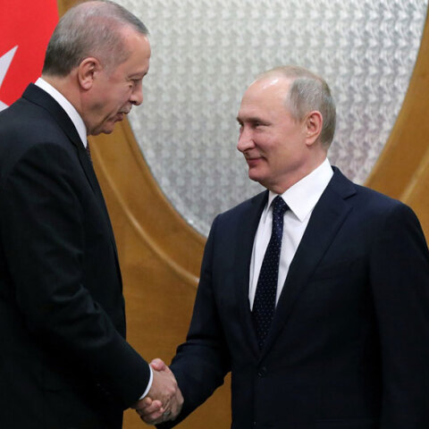 Βλαντίμιρ Πούτιν και Ρετζέπ Ταγίπ Ερντογάν