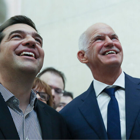 Γιώργος Παπανδρέου - Αλέξης Τσίπρας