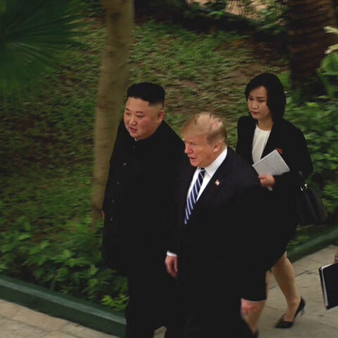 Κιμ Γιονγκ-ουν και Ντόναλντ Τραμπ