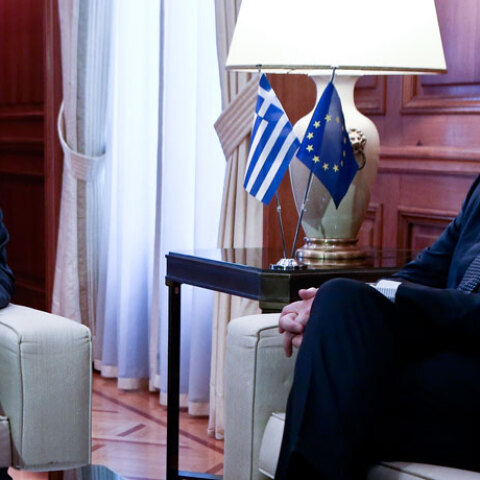 Αλέξης Τσίπρας - Πιερ Μοσκοβισί 