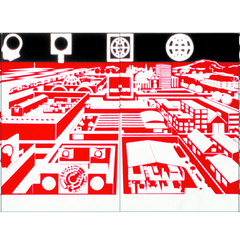 «Untitled» toy matt mullican (1986)