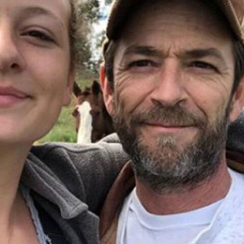 Ο Λουκ Πέρι και η κόρη του Σόφι/ ©Instagram/lemonperry