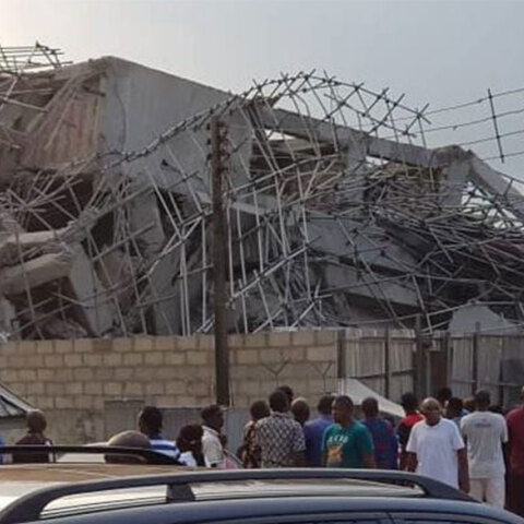 Κατάρρευση σχολείου στη Νιγηρία