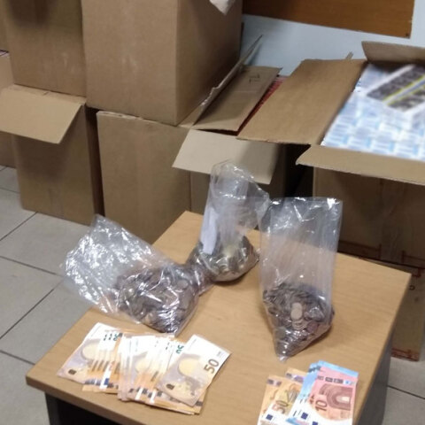 Θεσσαλονίκη: Κατασχέθηκαν περισσότερα από 19.000 πακέτα με λαθραία τσιγάρα