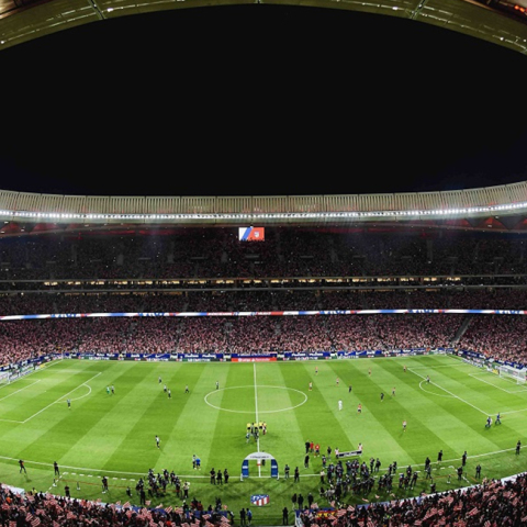 El Estadio Wanda Metropolitano
