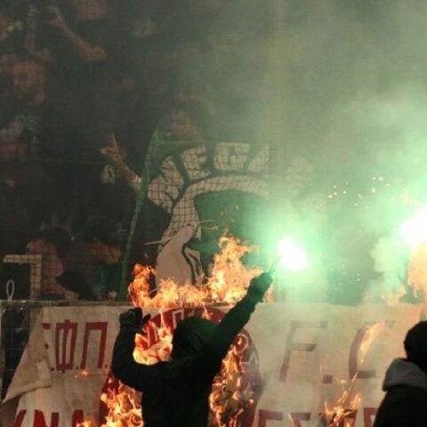  Επεισόδια και χημικά στο ΟΑΚΑ