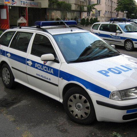 Περιπολικό της αστυνομίας στη Σλοβενία