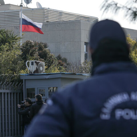 Επίθεση στο Ρωσικό Προξενείο