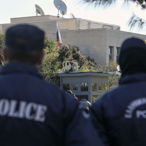 Επίθεση στο Ρωσικό Προξενείο 