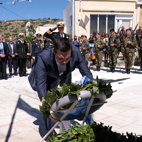 Στο Αγαθονήσι ο Τσίπρας 