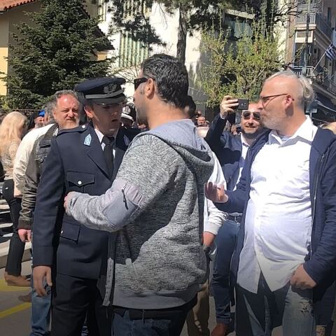 25η Μαρτίου: Τα άκουσε η υφυπουργός Μακεδονίας - Θράκης στην Κοζάνη