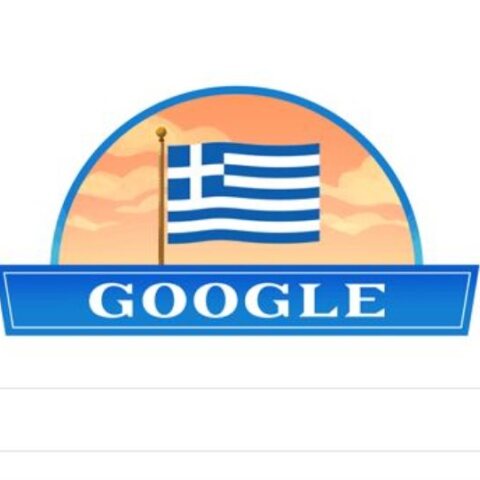 Αφιερωμένο στην 25η Μαρτίου το Doodle της Google