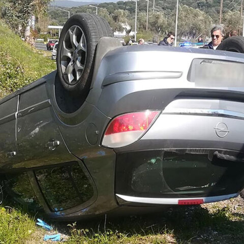 Τροχαίο ατύχημα στο Αγρίνιο