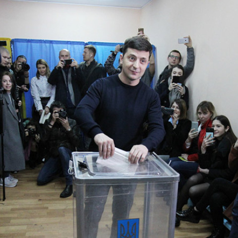 Ουκρανία - Εκλογές - Βολοντίμιρ Ζελένσκι 
