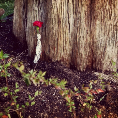 Εκδήλωση μνήμης στο Σύνταγμα, στο σημείο που άφησε την τελευταία του πνοή ο συνταξιούχος φαρμακοποιός Δ. Χριστούλας / Ιntime News / Kαπάνταης Δημήτρης