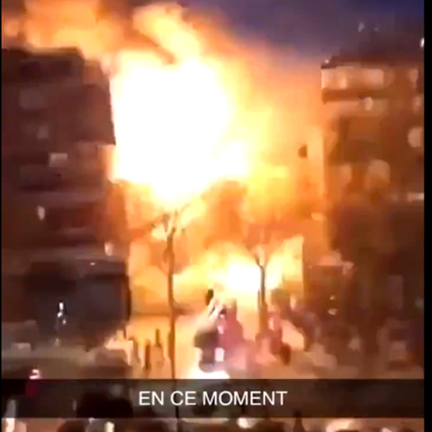 Παρίσι: Η στιγμή της έκρηξης σε διαμέρισμα