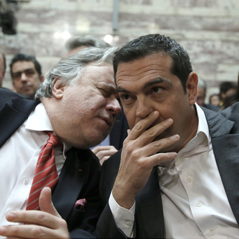 Γιώργος Κατρούγκαλος και Αλέξης Τσίπρας