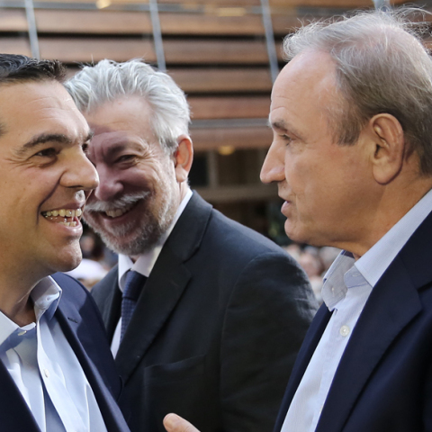 Αλέξης Τσίπρας και Στέφανος Τζουμάκας