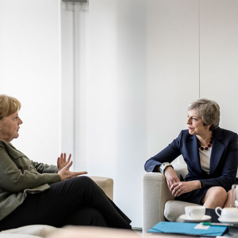 Άνγκελα Μέρκελ -Τερέζα Μέι 