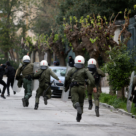 Εξάρχεια, Αστυνομία