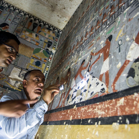 Αίγυπτος, Ταφικός θάλαμος