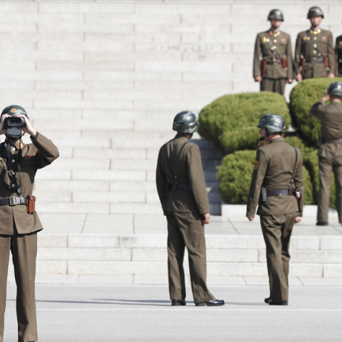 Στρατιώτες της Βόρειας Κορέας