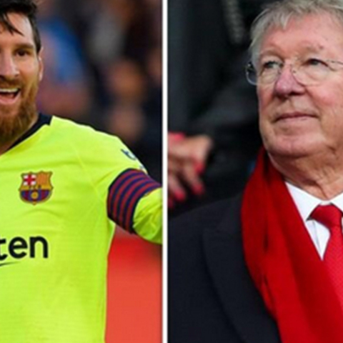 Μέσι, Σερ Άλεξ Φέργκιουσον