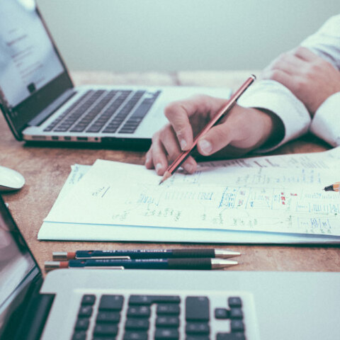 Brainstorming over paper