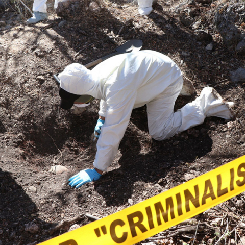 Ομαδικός τάφος στο Μεξικό