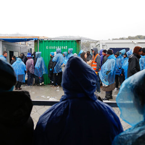 Μόρια, Λέσβος