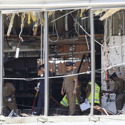 Σρι Λάνκα - Πολύνεκρες εκρήξεις