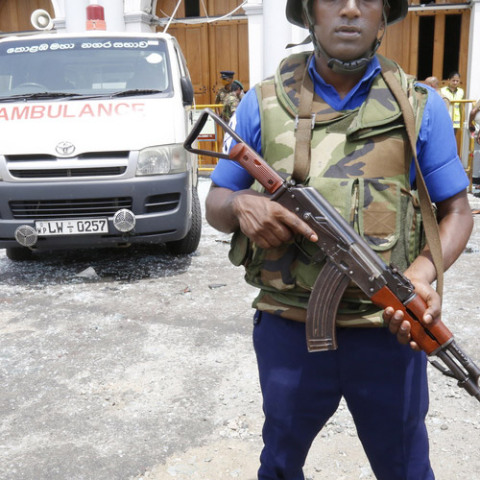 Σρι Λάνκα - Εκρήξεις - Νεκροί 