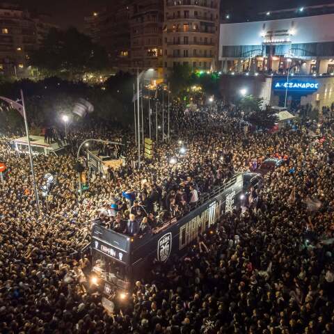 Ο ΠΑΟΚ πήρε το πρωτάθλημα