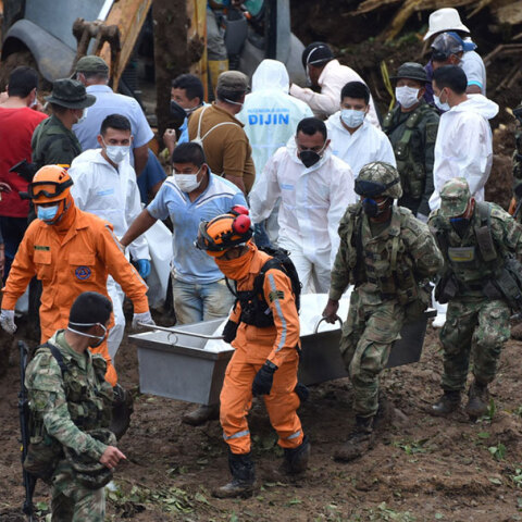 Κατολίσθηση στην Κολομβία